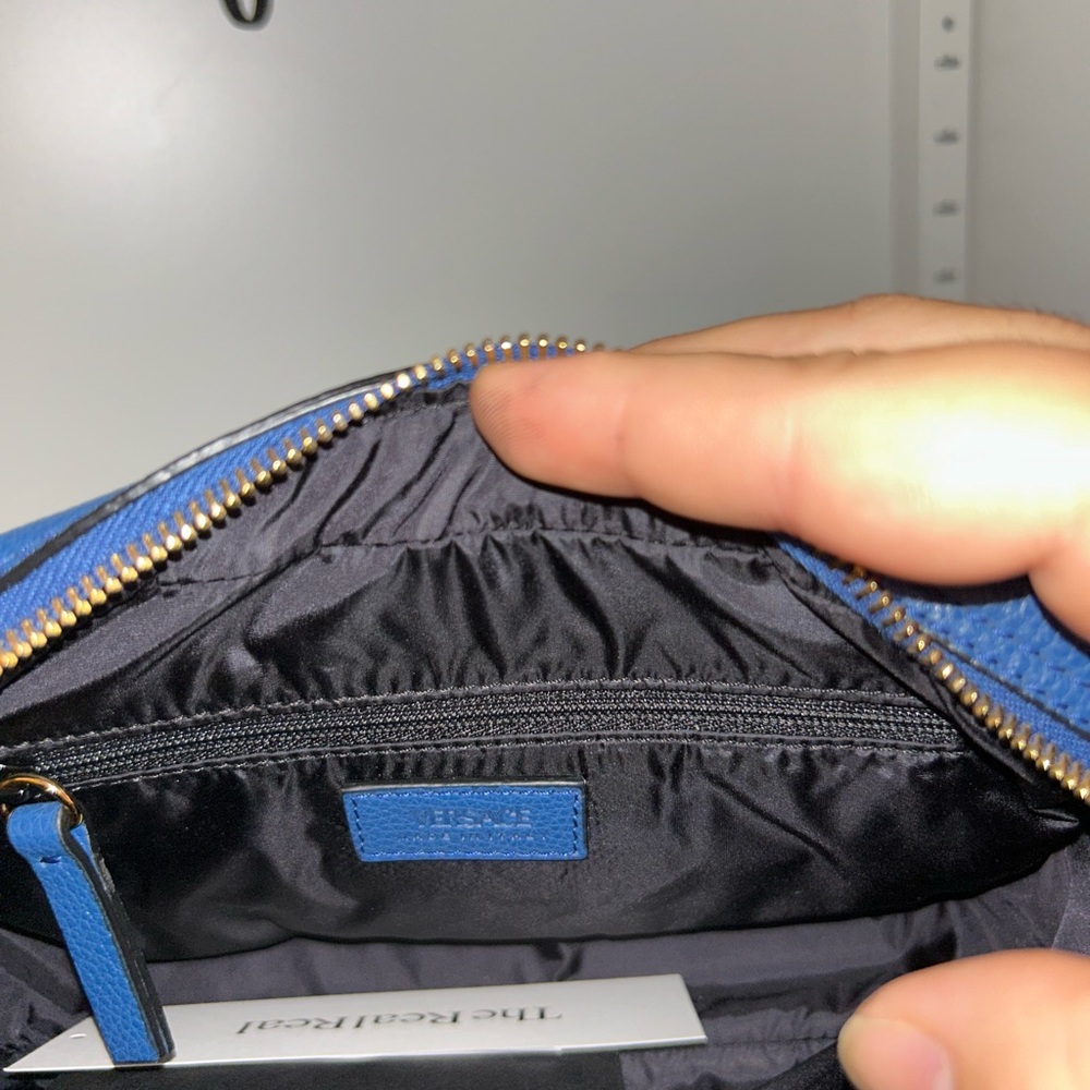 Versace Blue Crossbody - Picture 5 of 6
